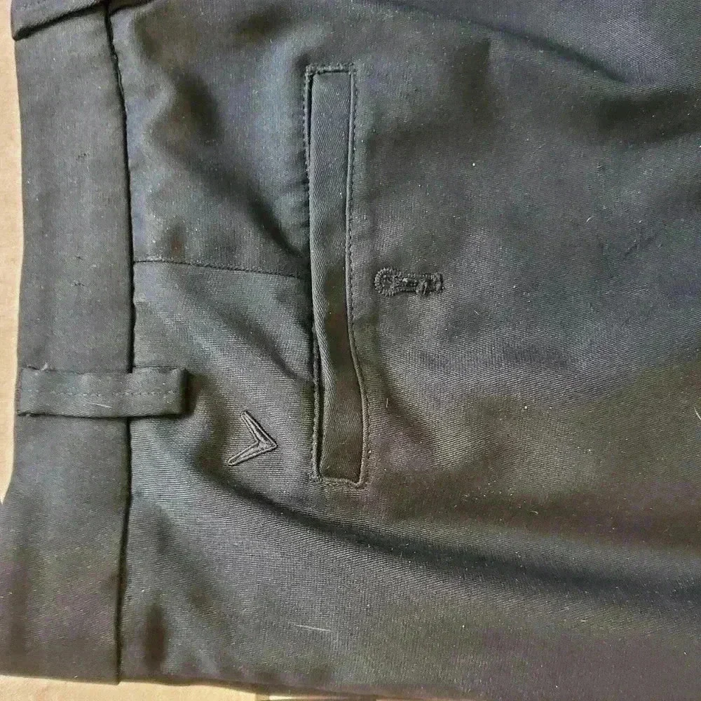 Callaway Golf Pants Black Flat Dry Fitting Perform